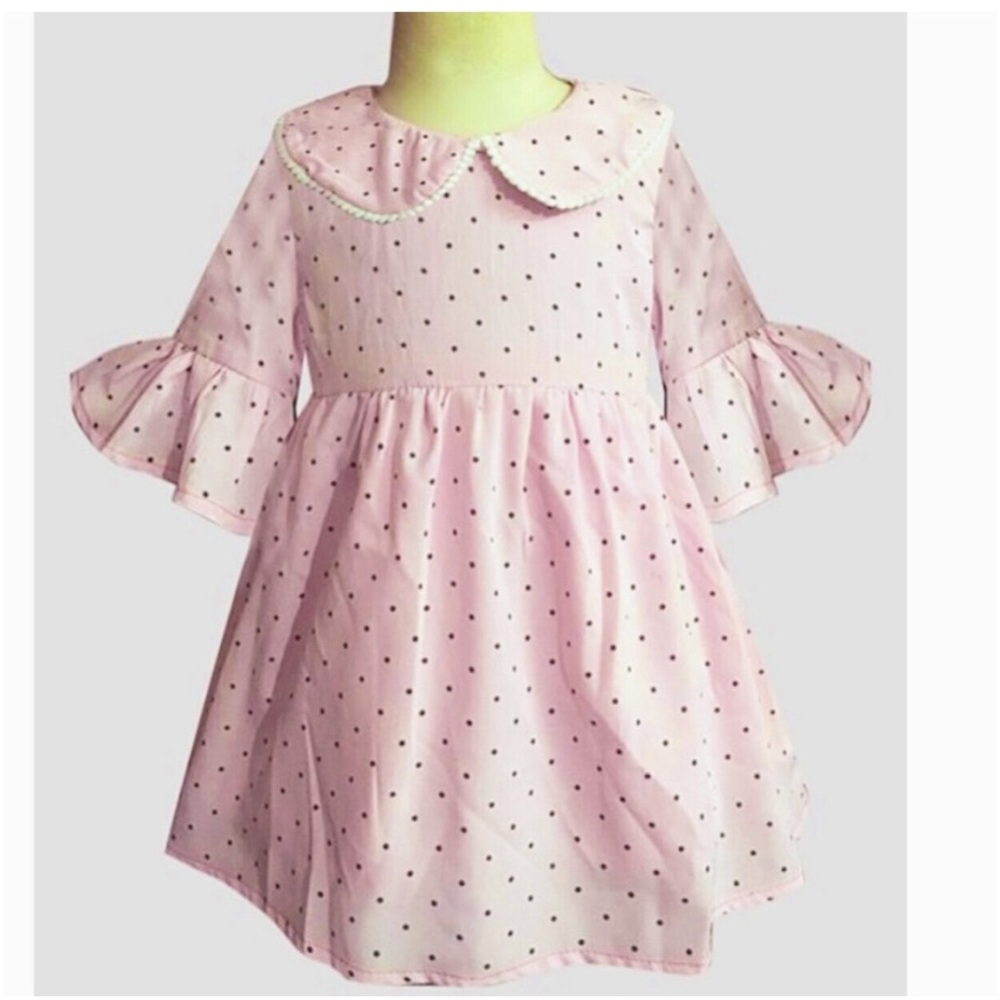 ATUN pink dress 3/4